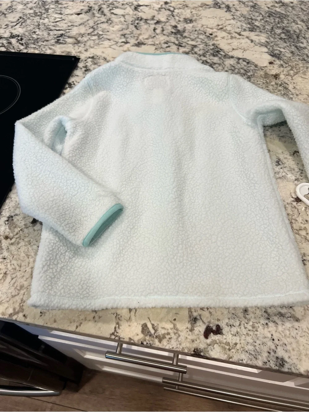 Oshkosh Bgosh fleece teal jacket size 7